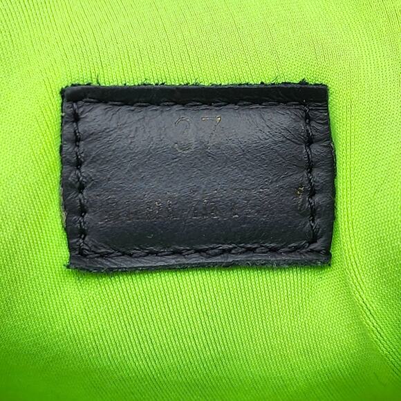 Versace Chain Reaction Women’s Sneakers Neon Green EU 37 US 6.5 - Preowned - Picture 9 of 9